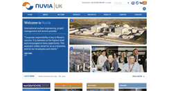 Desktop Screenshot of nuvia.co.uk