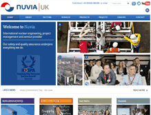 Tablet Screenshot of nuvia.co.uk